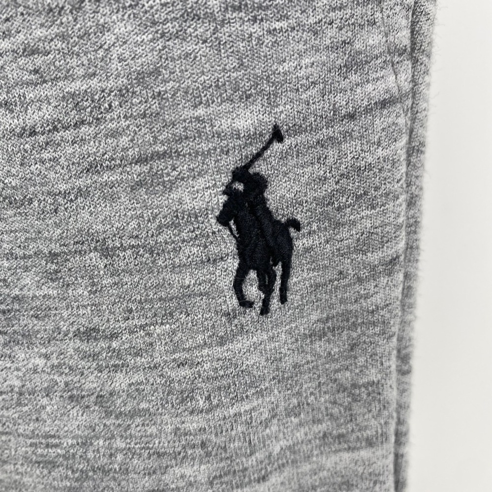 Polo Ralph Lauren Mens Heather Grey Double-Knit Jogger Sweatpants Large L - Picture 2 of 8